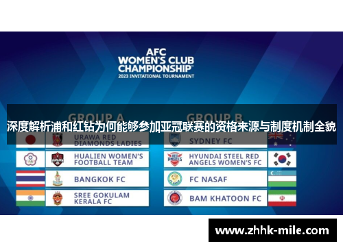 深度解析浦和红钻为何能够参加亚冠联赛的资格来源与制度机制全貌